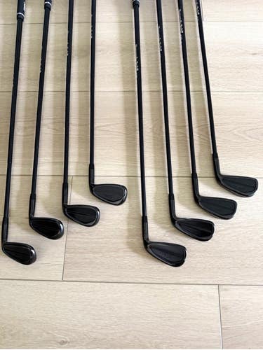 Brand New Titleist T200 Black Irons (4-PW + 48°) | Dynamic Gold 105 S300 Stiff