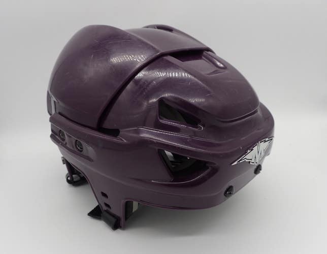 Vintage Mission Intake VN Pro Stock Hockey Helmet Mighty Ducks Eggplant