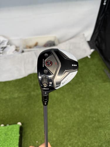 Callaway Quantum Triple Diamond 3 Wood 15* Denali Frost 60g 5.5 Shaft LH No HC