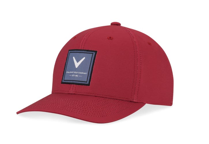 NEW 2026 Callaway Rutherford Cardinal Adjustable Snapback Golf Hat/Cap