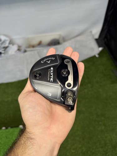 Callaway Elyte Titanium 3 Wood 15* Head Only RH No HC