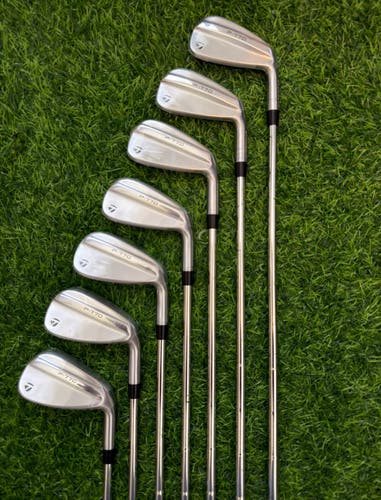2025 TaylorMade P-790 7 Set 4-PW Right Handed Iron Set Stiff Flex Dynamic Gold S300
