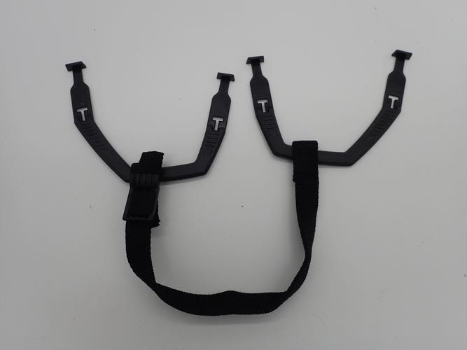 CCM Pro Stock Player Hockey Helmet chin strap and ear loops