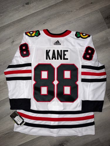 Patrick Kane Blackhawks Adidas Authentic Away Jersey - 46