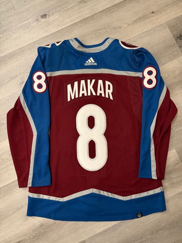 Cale Makar Avalanche Adidas Authentic Jersey - 46