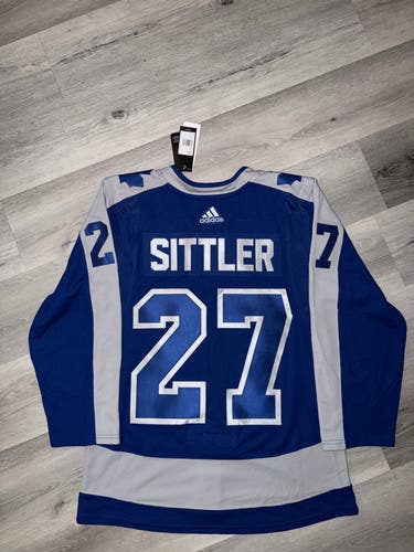 Darryl Sittler Maple Leafs Reverse Retro Adidas Authentic Jersey - 46