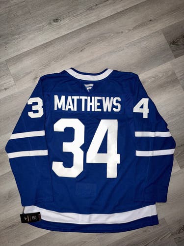 Auston Matthews Maple Leafs Adidas Authentic Jersey - 54