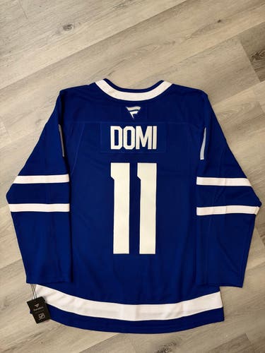 Max Domi Maple Leafs Adidas Authentic Jersey - 50