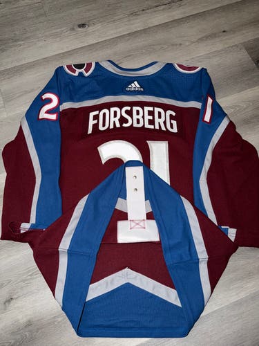 Peter Forsberg Colorado Avalanche Adidas Authentic Jersey - 46