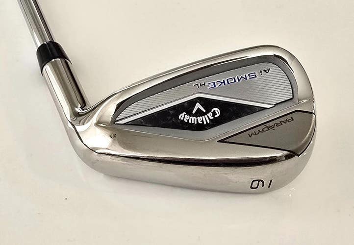 EXCELLENT! Callaway Ai Smoke HL 9 Iron / 1/2" Shorter / Elevate Regular Steel Sh