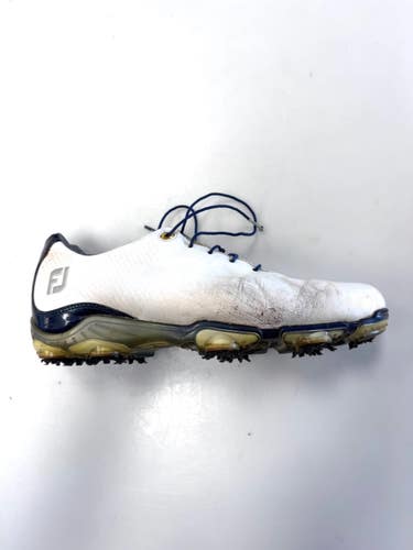 Used Foot Joy Mens Golf Shoes White Senior 10.5 11860-S000317186