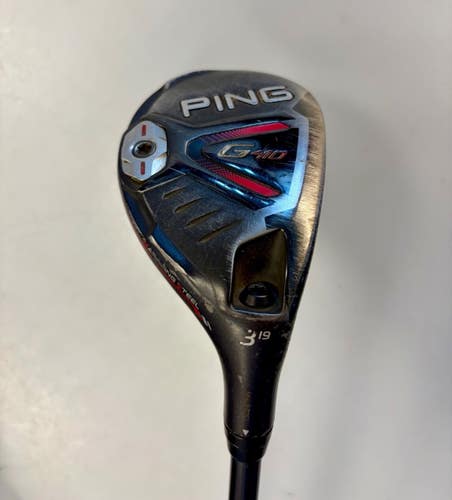 Used Ping G410 Mens Hybrid Club RH 3 Hybrid 11860-S000317170