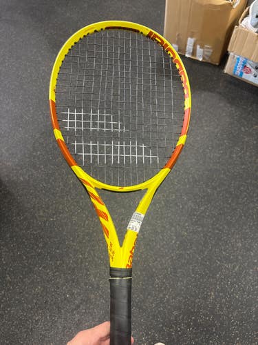 Used Babolat PURE AERO JR26 Junior Tennis Racquet Yellow 26" 11337-S000498995