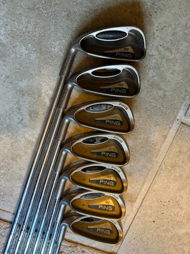 Men's 2004 Ping G2 Left Hand Iron Set (Used)