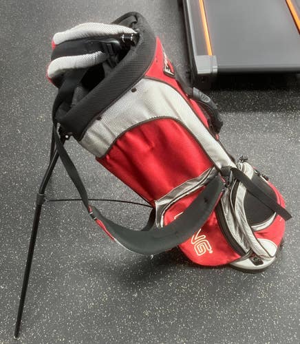 Used Ping BAG Mens Stand Bag Maroon 11497-S000162417