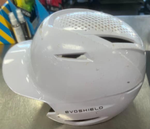 Used Evoshield HELMET Batting Helmet No Mask White L/XL 11497-S000162416
