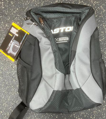 Used Easton NEW DUGOUT BP BB/SB Player Backpack Black 11497-C000162408