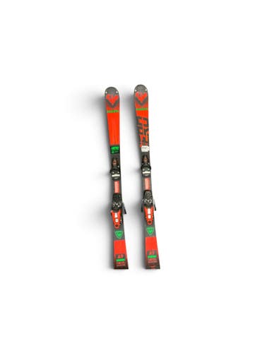 Used Rossignol HERO A9 ATHLETE SL PRO Boys DH Ski/Binding Red 135 cm 11823-S000042414