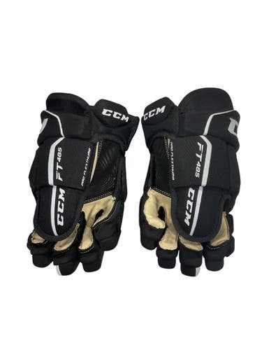 Used CCM FT 485 Senior Gloves Black 14" 11847-S000039624