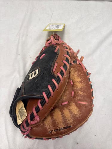 Used Wilson A5550 BB/SB Catchers RH Throw Brown 32" 11490-S000278365