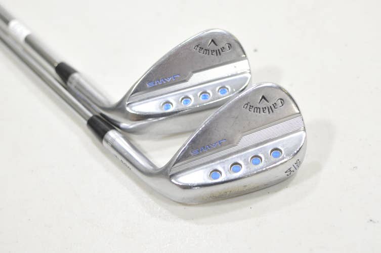 Callaway Jaws MD5 Platinum Chrome 54, 58 Wedge Set Stiff Right DG S400 #229064