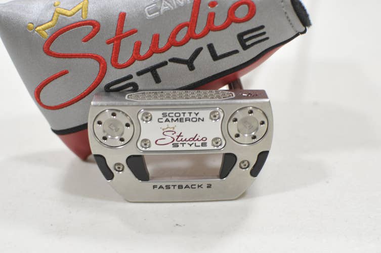 Titleist 2026 Scotty Cameron Studio Style Fastback 2 35" Putter w/ Cover #229243