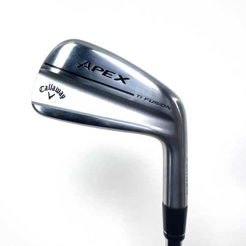 Callaway Apex Ti Fusion Plated Single 7 Iron TT Dynamic Gold Mid S300 Stiff RH