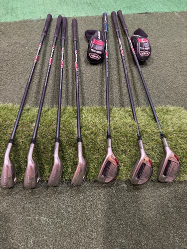 Adams Idea A12 OS Right Handed Clubs (Full Set) Senior Flex 7 Pieces (Used)