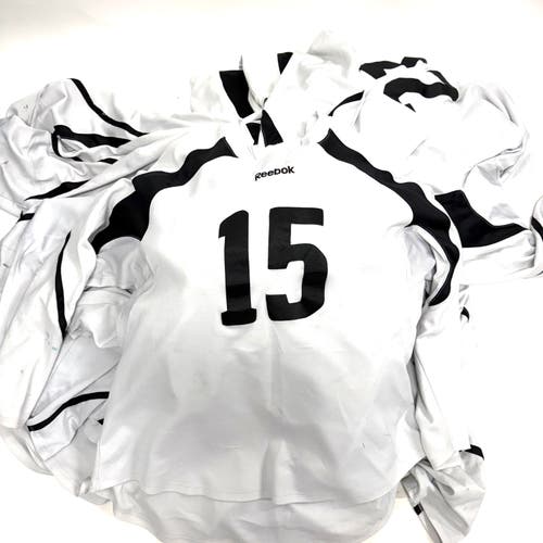 21 Used Reebok Practice Jersey White - Used