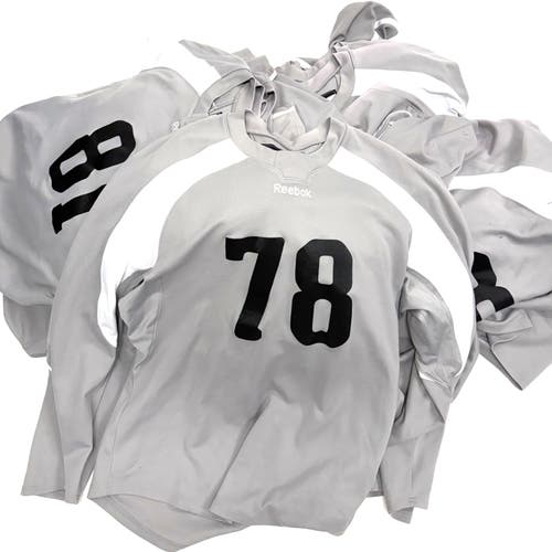 20 Used Reebok Practice Jersey Grey - Used