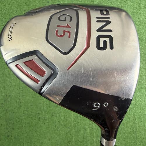 Ping G15 Driver 9 UST Mamiya Proforce Axivcore Tour Green 75 Stiff Flex 45.75