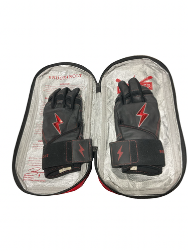 Used BB/SB Batting Gloves Red LG 11834-S000058231
