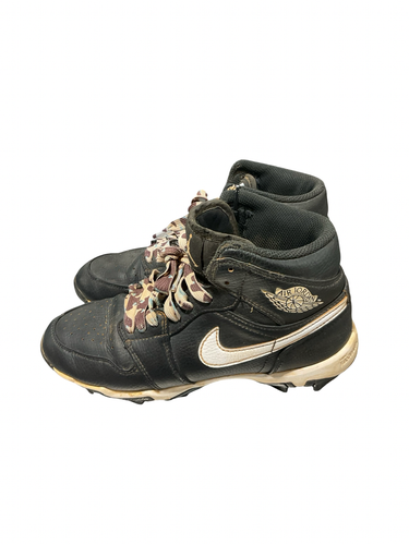 Used Nike AIR JORDAN HIGH TOP BB/SB Cleats Black Junior 05 11834-S000058184