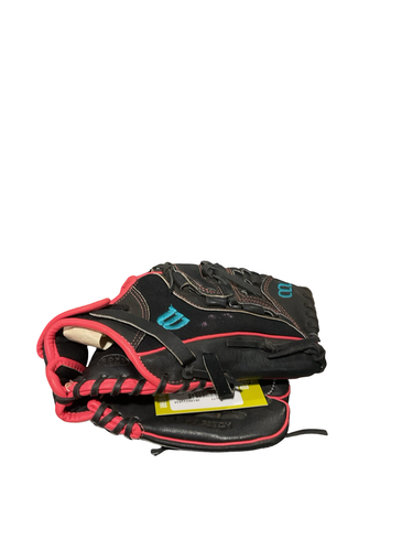 Used Wilson FLASH BB/SB Glove RH Throw Black 11 1/2" 11834-S000058177
