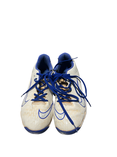 Used Nike DIAMOND BB/SB Cleats White Junior 05.5 11834-S000058163