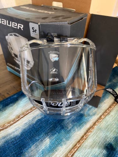 Small Bauer Concept 3 Full Shield Full Cage (New)