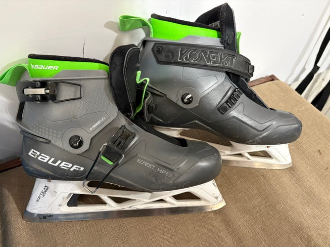 2022 Bauer Konekt Hockey Goalie Skates Regular Width 9 (Used)