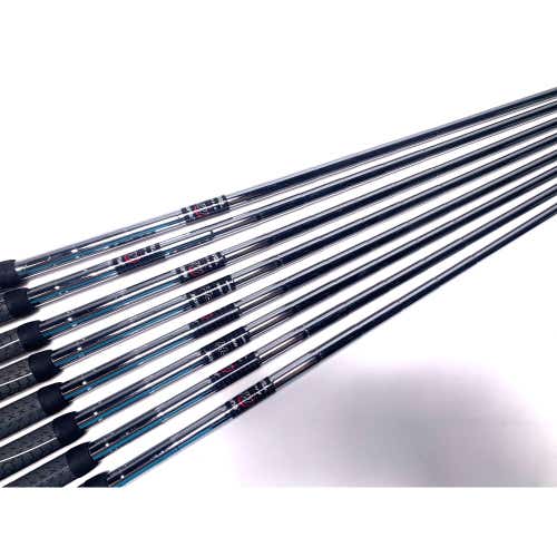 True Temper Elevate MPH 85g Regular Steel Iron Set of 8 Shafts- Pulled 0.370