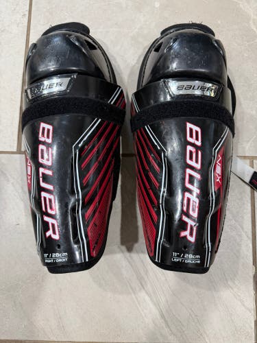 Used Bauer  NSX Shin Pads