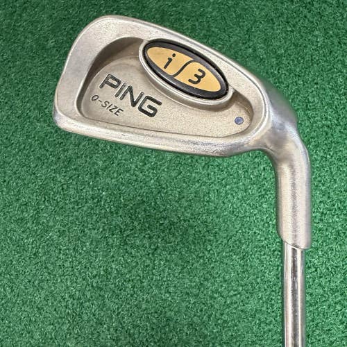 PING i3 O-Size Blue Dot Single 7 Iron Men's Right Hand Stiff Flex Steel Shaft