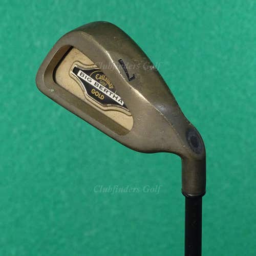 Callaway Big Bertha 1996 Gold Single 7 Iron Factory RCH 96 Graphite Regular