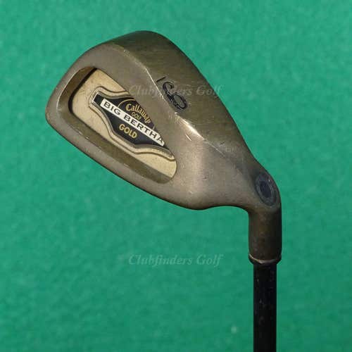 Callaway Big Bertha 1996 Gold Single 9 Iron Factory RCH 96 Graphite Regular