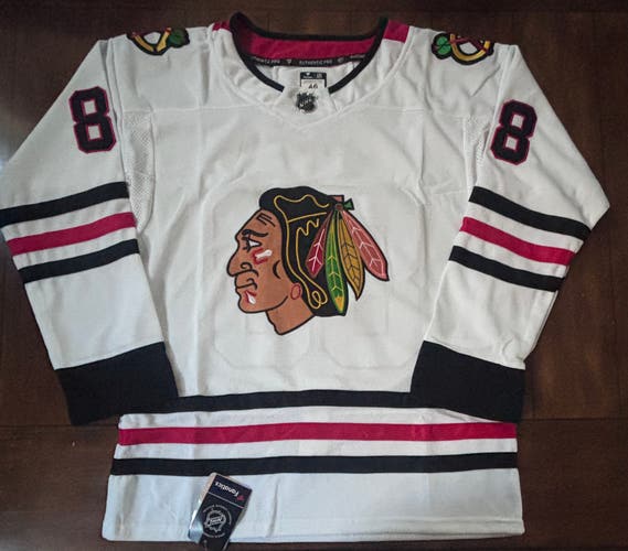 Chicago Blackhawks Patrick Kane Hockey Jersey Stitched Adult Small (46) NWT