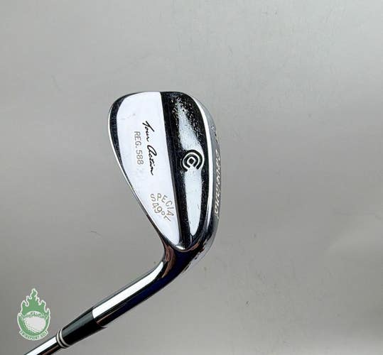 Right Handed Cleveland Tour Action REG 588 49* Wedge Flex Steel Golf Club