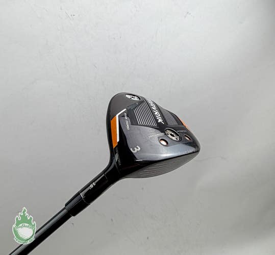 Callaway Mavrik Sub Zero 3 Wood 15* Riptide 60g Stiff Flex Graphite Golf Club