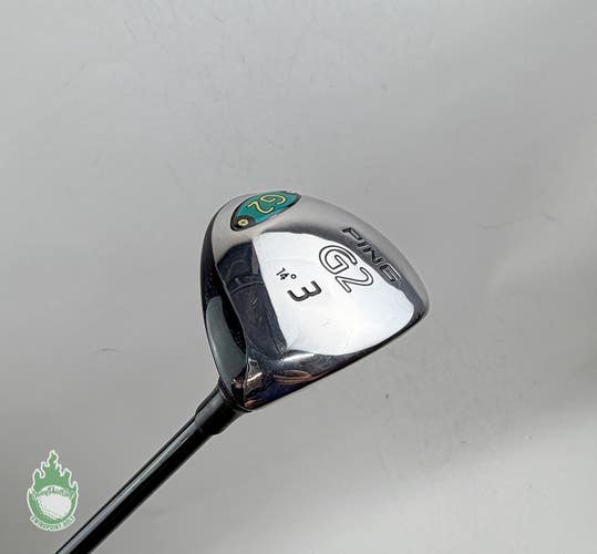 Right Handed Ping G2 Fairway 3 Wood 14* Regular Flex Graphite Golf Club