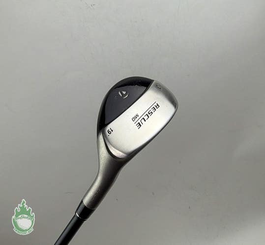 Used Right Hand TaylorMade Rescue Mid 3 Hybrid 19* Stiff Graphite Golf Club