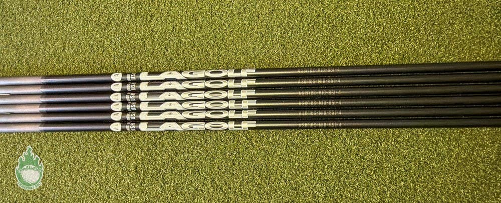 6 New LA Golf A Series MID 85g Stiff Flex Graphite Iron Set Shafts .370