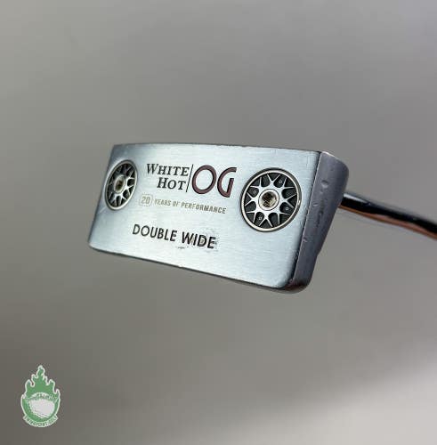 Right Handed Odyssey White Hot OG Double Wide 35" Putter Steel Golf Club