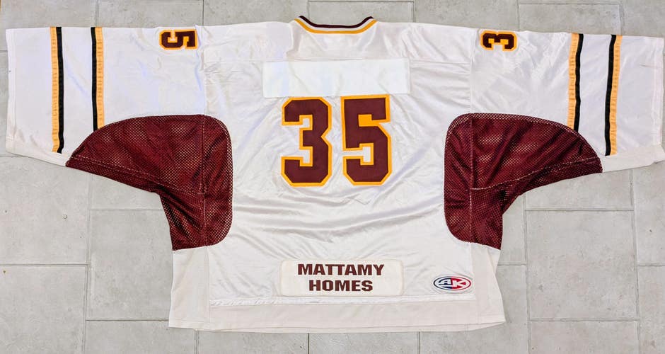 MSL - Brampton Excelsiors - Goalie Jersey Game Used - #35